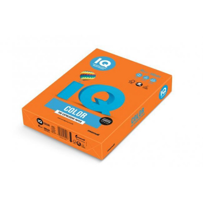 Mondi Farebný papier IQ color oranžový OR43, A4, 160g