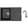 Set Sinks BEST 780 Metalblack + batéria Sinks MIX 35 Metalblack