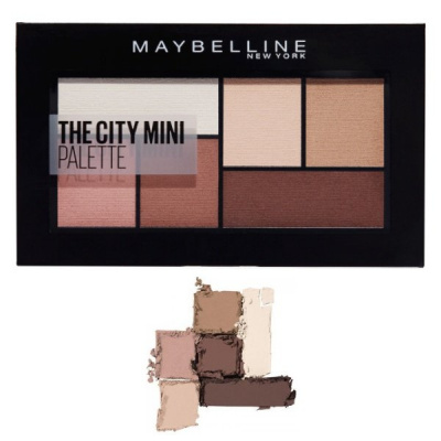 Maybelline paletka očných tieňov The City Mini, 480 Matte About You, 6 g