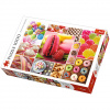 Koláž sladkostí 1000 ks puzzle - Trefl