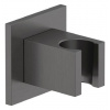Kludi A-Qa - Držiak sprchy, brúsený Gunmetal 65559N2-00