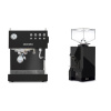 Ascaso Steel DUO, Black + Eureka Mignon Silenzio, BL black