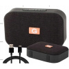 Bluetooth reproduktor mini bezdrôtové rádio fm USB mp3 prenosný mobilný bas