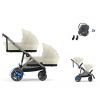 CYBEX e-Gazelle S Lux + Gazelle S Cot S Twin Travel Set Aton B2 i-Size seashell beige 2025