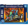 Ravensburger - Puzzle Draci: Deväť ríš - 100 dielov