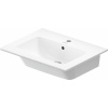 Duravit ME by Starck umývadlo 63x49 cm obdĺžnik klasické umývadlo-umývadlo na nábytok biela 2336630060