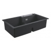 Grohe Drezy - Kompozitný drez K500 s automatickým odtokom, 86x50 cm, granitová čierna 31649AP0