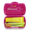 Curaden International AG CURAPROX Travel set magenta (1x zubná kefka, 2x medzizubná kefka CPS, 1x zubná pasta 10 ml) 1x1 set
