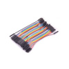 TIPA 09830055 Propojovací vodiče dupont 40pin, l10cm, samec-samice