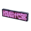 LaskaKit_cz Bluetooth LED Badge Fialová