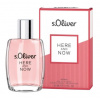 s.Oliver Here and Now, toaletná voda 30 ml pre ženy