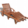 Záhradné lehátko - Vidaxl Deckchair, tuhé drevo Acacia (Vidaxl Deckchair, tuhé drevo Acacia)