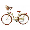 Mestsky bicykel - Nemecký 28 cappucino cappucy bicykel (Mestský bicykel German 28 CAPPUCINO hliníkové sedadlo)