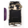 LCD displej + dotyk + predný kryt Samsung i9506 Galaxy S4 LTE Purple (fialová)