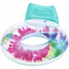 Bestway Nafukovacie koleso s opierkou hlavy Tie Dye 118 x 117 cm - 1 ks