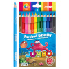 Pastelky JUNIOR Ocean World JUMBO trojhranné - sada 12 ks
