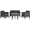 TOOMAX Penelope 4 seater set grafit