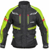 Pánska moto bunda W-TEC Ventura (Veľkosť: S, Farba: čierna-fluo žltá)