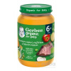 GERBER Organic detský príkrm zelenina s teľacím mäsom 190 g