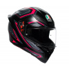 AGV K1S E2206 SLING MATT BLACK/PINK vel. XS