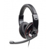 Gembird Sluchátka s mik MHS-U-001 Gaming black,USB