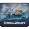 Herní podložka pod myš Genesis CARBON 500 WORLD of WARSHIPS, M 30x25cm NPG-1738