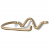 Držiak na toaletný papier CURVATURE 15 cm, mosadz, ferm LIVING