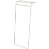 Vešiak s poličkou Yamazaki Tower 7078, v.160cm, biely