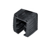 Gumené tesnenie pre nerezové madlo (40x40x1.5mm /24x24mm) EB1-JHM40, pre sklo 12.00-12,76mm (cena za 1 bm)
