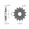 SUNSTAR PREDNÉ OZUBENÉ KOLESO 281 14 HONDA XR 600R, XL