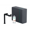 Hansgrohe Aqittura M91 Drezová batéria, SodaSystem, sBox, matná čierna 76837670-HG