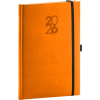 NOTIQUE - Aprint Top - týždenný diár 2026, oranžový, A5, 15 × 21 cm