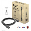 Club3D prodlužovací HDMI kabel, 4K120Hz, 8K60Hz, 48Gbps, M/F, 1m CAC-1322