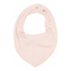 Little Dutch Podbradník bandana Pure Soft Pink 22x16 ružová