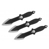 Súprava troch vrhacích nožov PUNISHER, 19 cm