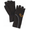 Rybárske rukavice - Savage Gear Wind Pro Half Finger Black L (Rybárske rukavice - Savage Gear Wind Pro Half Finger Black L)