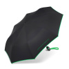 Benetton Skladací automatický dáždnik malý 5660 čierna