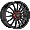 Oz Superturismo Evo GB 8.5x19 5x112 ET30 GLOSS BLACK + RED LETTERING