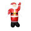 XL nafukovací Santa s LED osvetlením 180cm
