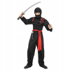 KOSTÝM SUPER NINJA ČERVENÝ PÁS 158
