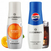 Sirupy SodaStream Orange Zero Pomaranč bez cukru + koncentrát PEPSI Cola