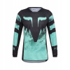 Juniorský jersey na MOTO CROSS ŠTVORKOLKA Fox 180 Kairos Turquoise M 125-135 cm