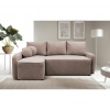 MID.YOU ROHOVÁ SEDAČKA, textil, ružová - Sedačky - 001574006707