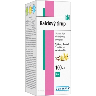 Generica Kalciový sirup 100 ml