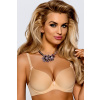 Dámska podprsenka Ida beige - NIPPLEX Farba: Béžová/telová, Veľkosť: 65e