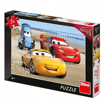 Dino Cars/Auta na pláži 24 dielov