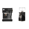 Ascaso Steel DUO PID, Black&Wood + Eureka Mignon Turbo, CR black