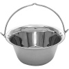 kotlík na guláš 6 l nerezový 0,8 mm LUX (gulášový kotlík nerezový 6 l - 0,8 mm LUX )