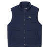 Chlapčené mikiny Lacoste Kids' Lacoste Taffeta Vest Jacket - blue - Modrý (128 cm)
