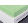 XPOSE® Froté plachta Exclusive - svetlo zelená 160x200 cm, Froté